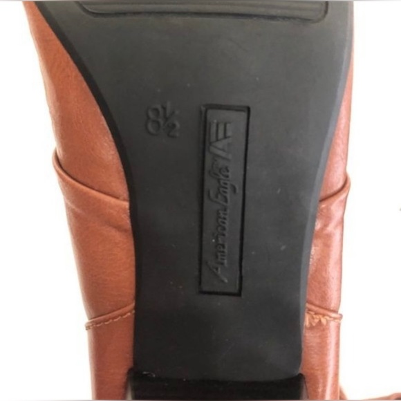 Almost NEW American Eagle booties, Brown, size 8.5, VERY COMFY, heel ht:2 inches - Picture 7 of 11